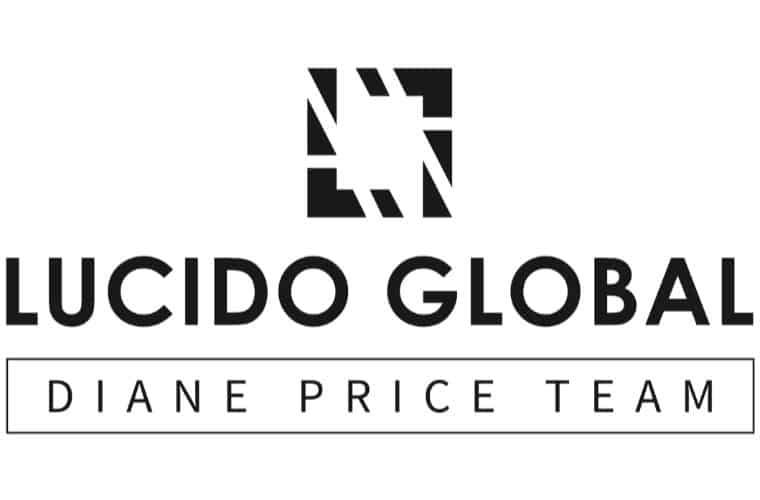 The logo for Lucido Global Diane Price Real Estate Team.